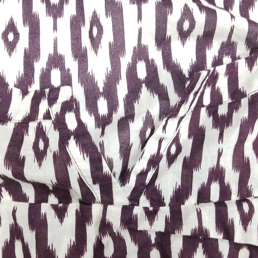 Ann Taylor LOFT Ruffle Front Tank Blouse Sz L - Picture 3 of 6